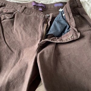 Brown jeans